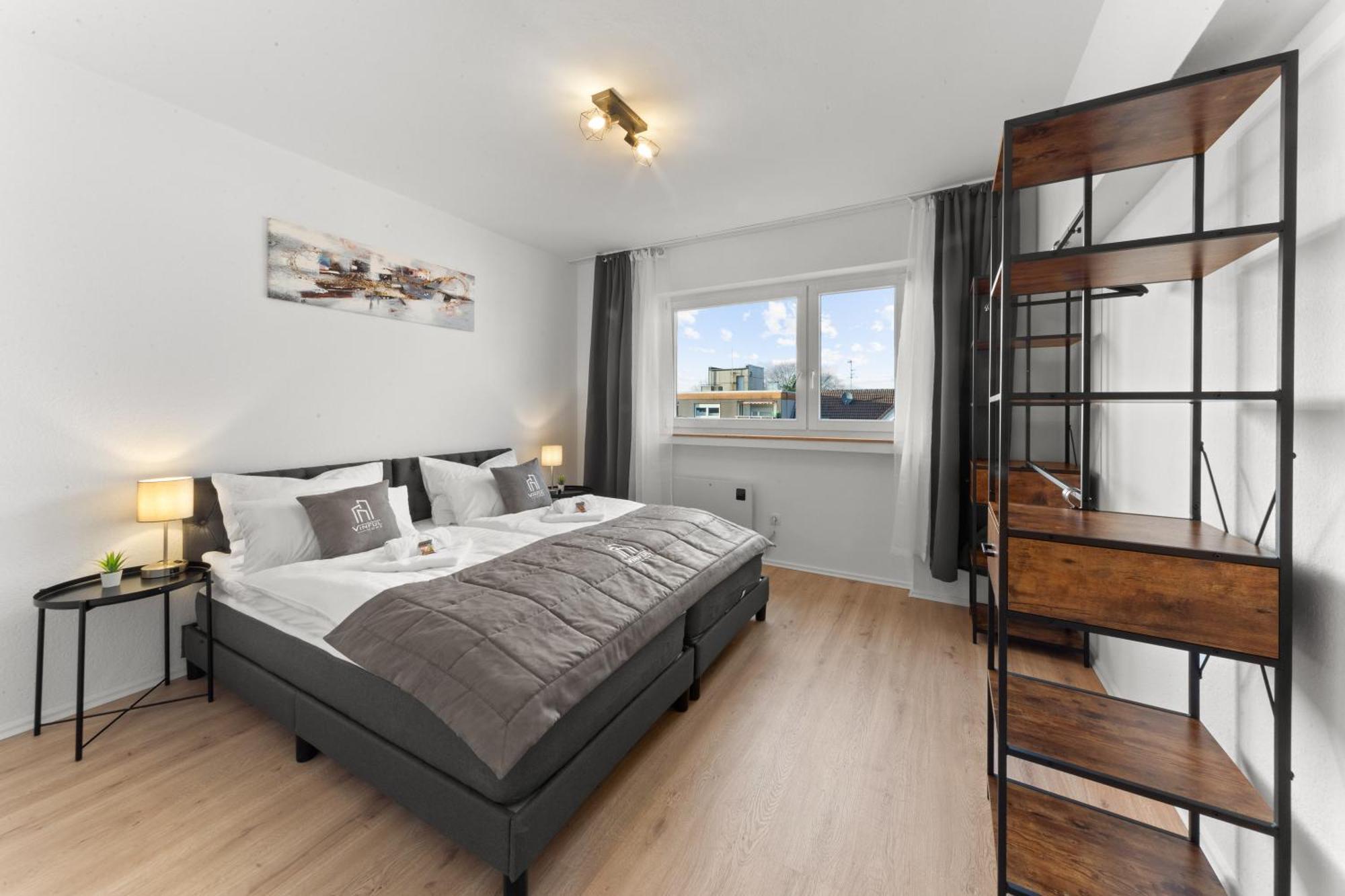 Vinful: Premium-Apartment Mit Balkon Und Parkplatz 뮬하임안더루 외부 사진