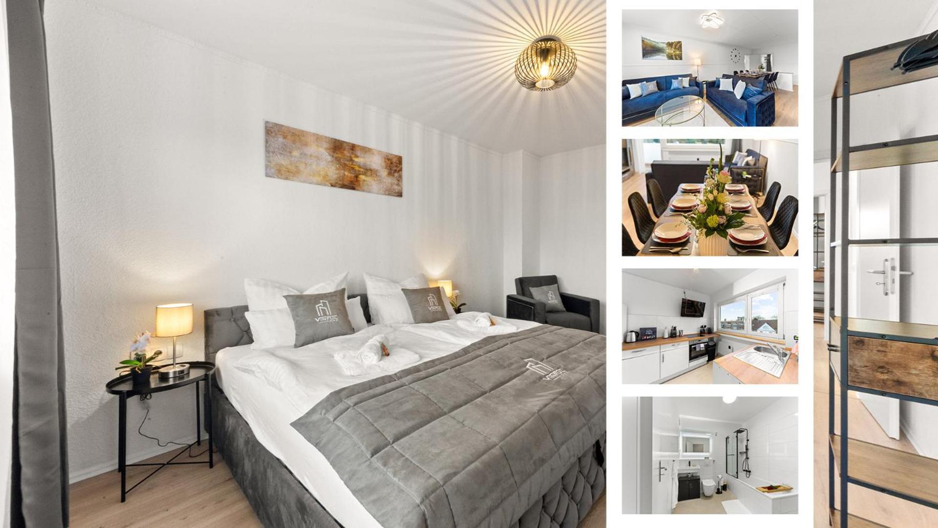 Vinful: Premium-Apartment Mit Balkon Und Parkplatz 뮬하임안더루 외부 사진